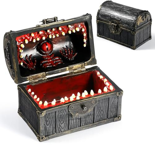 DNDND Scatola portaoggetti per dadi poliedrici, contiene 6 set di dadi poliedrici, ottimo regalo per giocatori di Dungeons and Dragons, DM Masters RPG Gaming