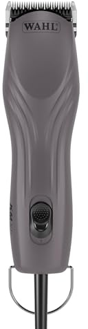 Wahl Pro Animal KM10+ Corded Clipper - New #10 Prime Series Blade, LOCKGUARD Patent Pending Technology & Textured Housing Design - Clippers for Cats, Dogs & Horses - Lightweight - 2-Speeds - Purple