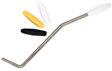 5mm Kurbelgriff Gitarre Tremolo 6 Bar Arm FR Floyd Rose Steg Ersatz Silber
