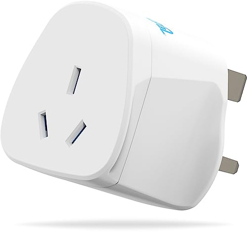 MyTravelPal Australia To UK Plug Adapter | UK Safety Standards | Australia NZ China To UK Travel Adaptor With 10A Fuse | For Australia, China, New Zealand, Argentina Plugs in UK (1 Pack)