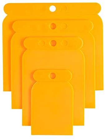 HARDY Spatules Flip-Flops Lot de 4 Pièces en Plastique Pour Réparer les Trous Bouton D'inégalité Robuste Facile À Nettoyer Précis