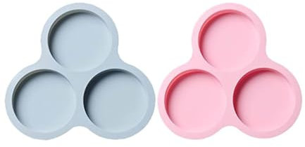 Bandeja de Silicona para Huevos,2 PCS Molde de Huevo para Freidora de Aire Reutilizable Freidora de Aire Sartén para Huevos con 3 Cavità per Friggitrice Ad