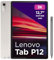 Lenovo Tab P12, 3K-Display 12,7 Zoll (30,5 cm) Prozessor MediaTek Dimensity 7050, RAM 8 GB, Speicher 256 GB, WiFi 6, Tablet Android 13, Oat Grey, Stift enthalten