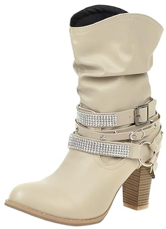 Stivali Estivi Donna Morbidi Stivali Donna con Tacco Coperto Stivali Estivi Stivali Estivi Donna Traforati Bassi Stivaletti Estivi Donna Traforati Stivali Alti Donna sopra