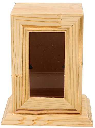 Toddmomy Urne pour Animaux De Compagnie Urne Funéraire pour Chiens Et Boîte Commémorative avec Cadre Photo Souvenir pour Vos Animaux