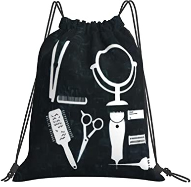Peluquería Estilista Amor Por Ella Babero De Estilista Hombres Mujer Saco De Gimnasio Durable Gym Sack Casual Saco De Deporte Para Gimnasio Deporte Playa