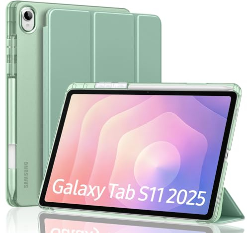 MoKo for Samsung Galaxy Tab S11 Case 2025 11 Inch 5G, Agave Green