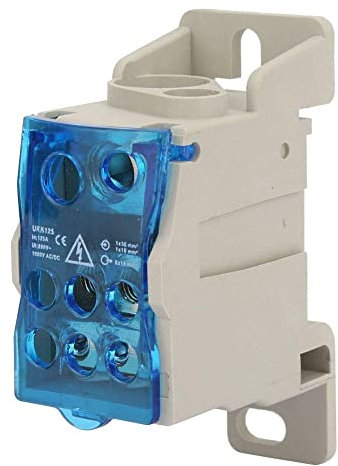 Boîte De Jonction, UKK-125A Bornier rail din, Bornier de repartition, Boîte de Distribution, Bloc De Jonction Electrique Din, Pour Armoires De Distributio armoires haute tension