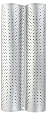 Ericetion 1 Pezzi di Pane Vassoio Tettonatura Stampo da Forno per 2 Baguette Vassoio Vassoio per Perforato.