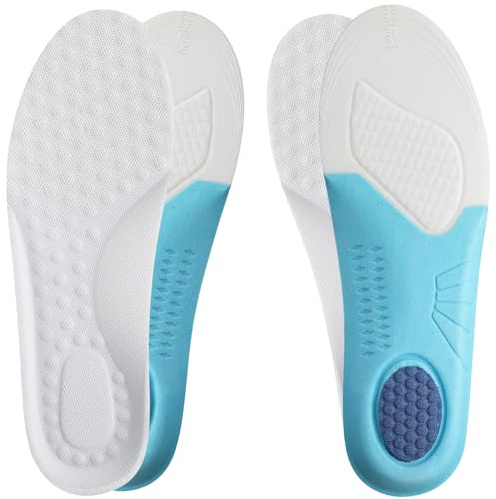 WLLHYF 2 Paia di Solette per Scarpe per Bambini, Tagliate su Misura, in Schiuma Traspirante, per Prevenire Vesciche e Calli, Comode (20,2-21,7 cm)