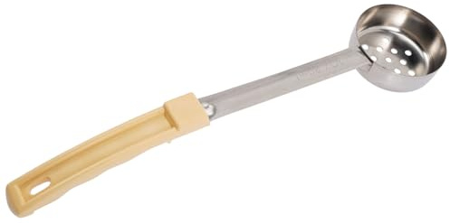 GARVALON Cucchiaio Porzionatore per Salsa Pizza in Acciaio Resistente Mestolo Piatto per Controllo Dose Cucchiaio per Cucina Casa Facile da Usare e Distribuire Salsa Uniformemente