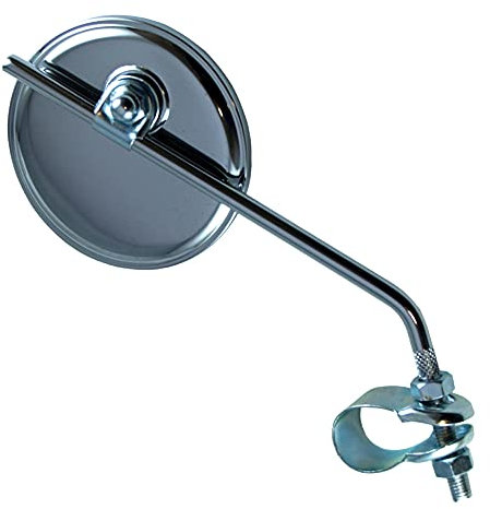 cyclingcolors rétroviseur vélo Rond chromé Universel réversible Gauche Droite Cycle Route Ville Vintage