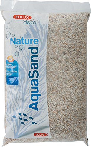 Zolux Gravier Naturel pour Aquarium Quartz Blanc de 1 à 3 mm de Granulométrie 5 kg