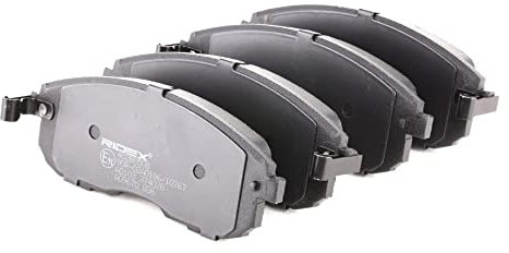 RIDEX Kit pastiglie freni Anteriore con segnalatore acustico usura 402B0508