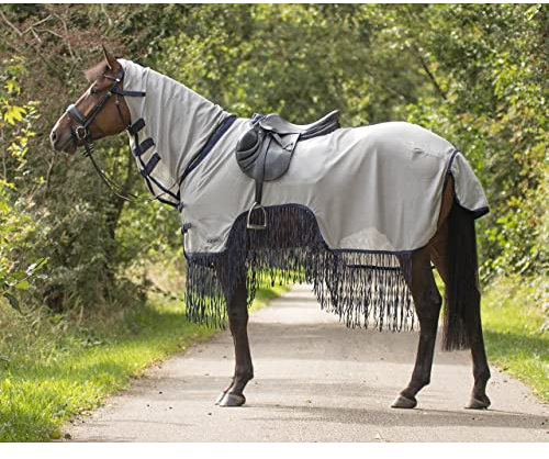 Manta Mosca Caballo con Flecos QHP