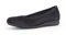 Gabor Damen Klassische Ballerinas, Frauen Flats,Leichte Mehrweite (G),Ballerina-Schuhe,Ballett-Schuhe,Ballet-Flats,flach,schwarz,46 EU / 11 UK
