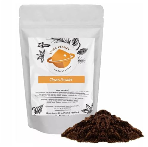Clove Ground Powder (Laving | Laung) Pure Premium Quality by Spice Planet® 25g-1.9kg (50 Grams)