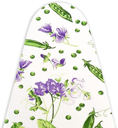 TUOLON Copriasse da Stiro Made in Italy 60 x 140 cm Universale per Ferri a Vapore Pratico e Morbido Copri ASSE da Stiro Telo con Elastico Copertina - Fiori C