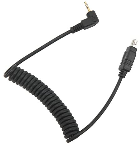 Cable de Liberación del Obturador de Control Remoto la Cámara, Diseño Estirable, Buena Función, Compañero con Disparadores Flash, para D7200, D7000, D5100
