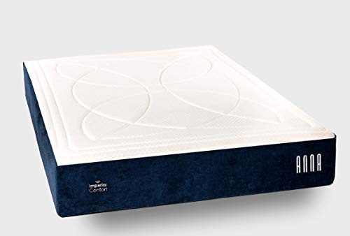 Imperial Confort Elite Anna - Colchón de muelles ensacados y viscoelástica con 7 zonas de confort - Grosor 28 cm - 150x190