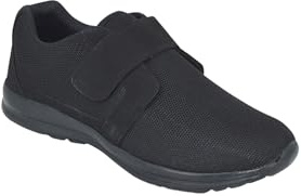 Pegasus Men's Wide Fit Trainer Touch Fastening with Rubber Sole | Comfortable, Lightweight & Breathable Trainers for Men