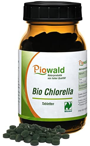 BIO Chlorella - 400 Tabletten/160g, Naturland
