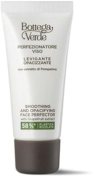 Bottega Verde - Perfezionatore Viso, 25 ml, Levigante e Opacizzante, con Estratto di Pompelmo, per Tutti i Tipi di Pelle