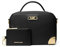 Michael Kors Women Sm Trunk Xbody Bag, Schwarz