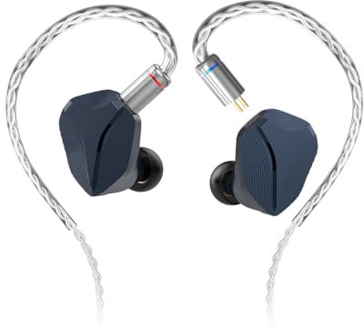 HIDIZS MP145 In Ear Monitor Headphone, HiFi Wired Gaming Earbuds, IEM Earphones, 14.3 mm Ultra-Large Planar Magnetic Driver, Aviation Aluminum Alloy Shell, for Musician