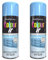DIOXSTAR Sky Blue Spray Paint, 400ml (2 PCS), Gloss Finish, Quick Drying, All Purpose, Indoor/Outdoor