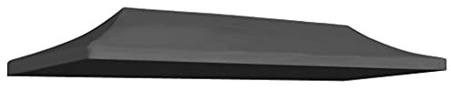 Canditree 3x6 m Toile de Toit de Rechange pour Pavillon, Tonnelle, Tente de Réception de Jardin (Anthracite)