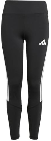 adidas Mädchen Train Essentials 3-Stripes Leggings, Black/White, 9-10 Years