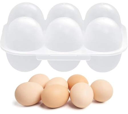 6 Grid Egg Storage Box Egg Carriage, Organizer, Basket, Dispenser