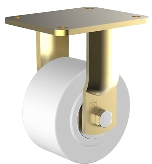 Wicke | Ruota in poliammide | corpo in acciaio | saldato | Ø x larghezza ruote 100 x 55 mm | rotella a supporto fisso