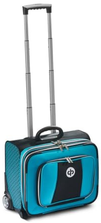 Drakes Pride Low Roller Trolley Bag - Aqua