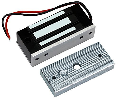 HFeng Serratura magnetica elettronica del controllo di accesso della serratura 60KG / 132lbs DC12V Guasto sicuro mini piccola serratura di porta di NC per il sistema di sicurezza elettrica