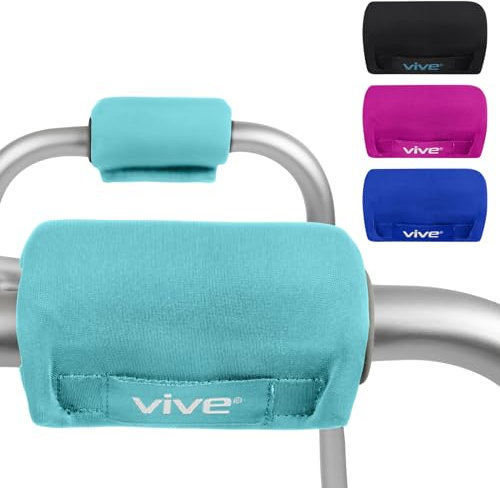 Vive Walker Handle Cushions - Padded Hand Covers - Soft Padding Medical