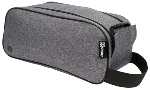 55 Sport Borsa per scarpe e scarpe da calcio classiche, colore grigio