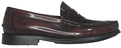 Benavente Zapato Mocasín Clásico Antifaz Piel Cuero