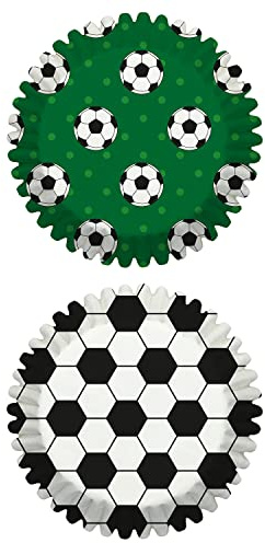 Birkmann, pappersbakformar, fotboll, 100 stycken