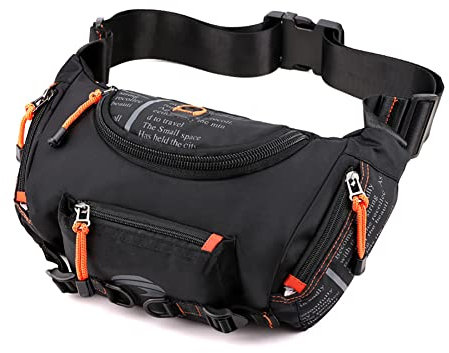 Multifunctional Sling Bag - Waterproof Crossbody Pack with Multi Pockets for Outdoor Sports, Daypack for Men Women Teen Cycling Hiking Travel