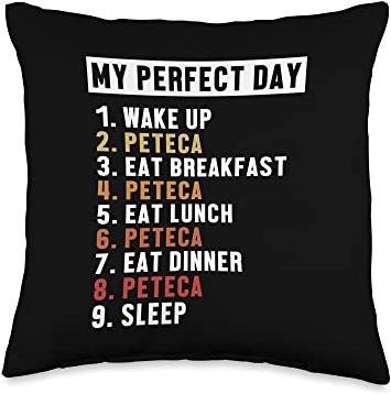 Professional Indiaca Peteca Peteca Players Gifts Perfect Day Indiaca Game Ball Professional Peteca Throw Pillow, 16x16, Multicolor