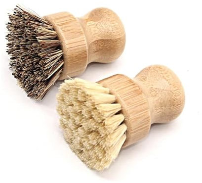 Voarge 2 Stücke Pilzbürste, Champignonbürste, Küchenbürste, Gemüsebürste, zur Reinigung von Pilzen und Gemüse