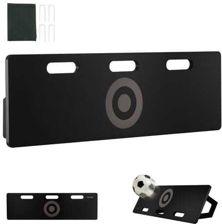 VEVOR Tablero de Rebote de Fútbol, Pared de Fútbol Portátil con 2 Ángulos de Rebote, HDPE Plegable, Equipo de Entrenamiento de Fútbol para Niños y Adultos, Práctica de Pases y Tiros, 1000 x 300 mm