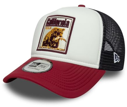 New Era Graphic Patch Trucker Adjustable Cap NE Logo Mehrfarbig, Size:OneSize