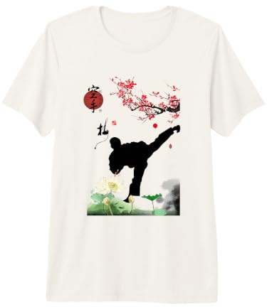 Uniforme de Karate, Traje de Karate, caligrafía de Equipo de Karate Camiseta Premium