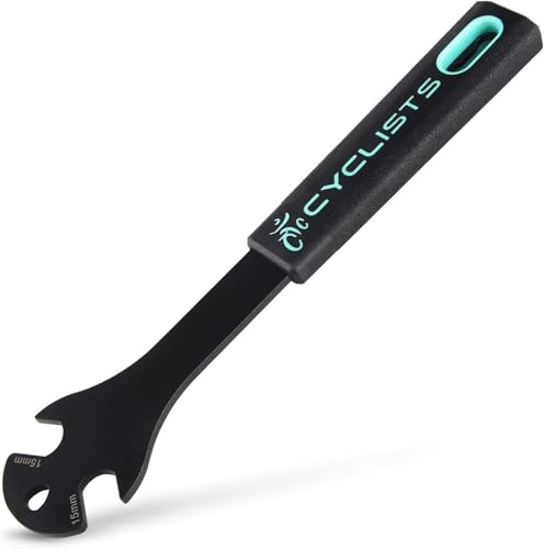 cyclists Chiave a pedale per bicicletta, manico extra lungo, chiave a pedale doppia chiave per MTB/bici da strada