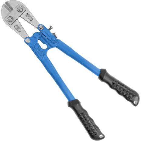 HÖGERT TECHNIK - Bolzenschneider Stangenschere 350mm -Professionelle Kompakt Bolzenschere - Extra gehärtete Schnittkanten – Hochwertiger Chrom-Molybdän-Stahl