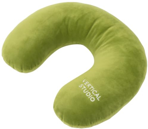 VERTICAL STUDIO «Cojín cervical Flight Comfort, forma estándar en U, alivia el cuello y los hombros, dimensiones (largo x ancho x alto): aprox. 28 x 34 x 8 cm (verde oscuro)