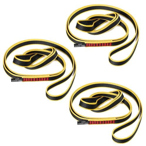 VFKENA 18MM Nylon Climbing Sling Runner Rock Climbing Webbing Straps